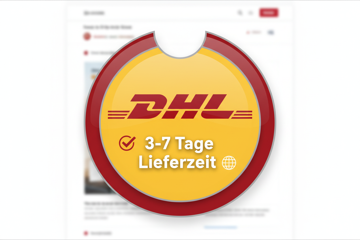 DHL-Lieferung 3-7 Tage Lieferzeit